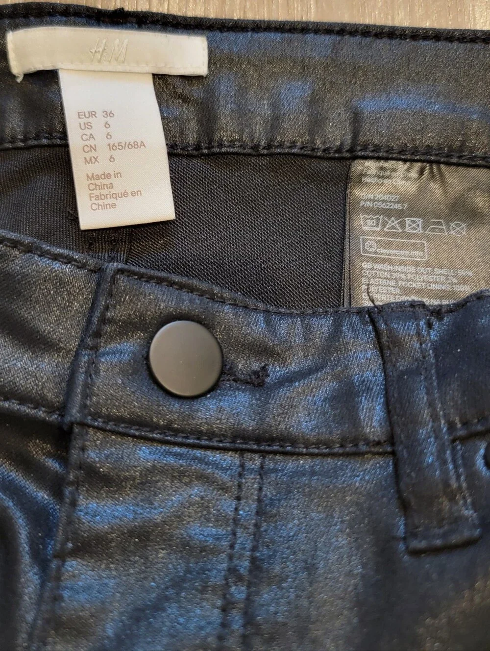H&M excellent washed